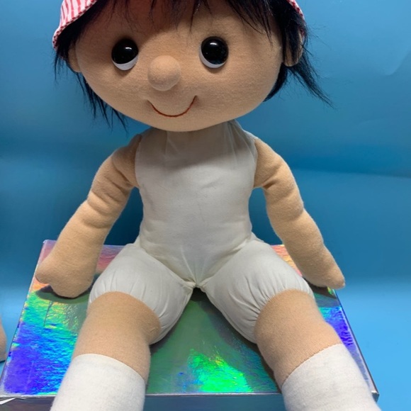 Dolls pair of soft body playful pals purple heart exclusively made for Mervyn's - Picture 6 of 12